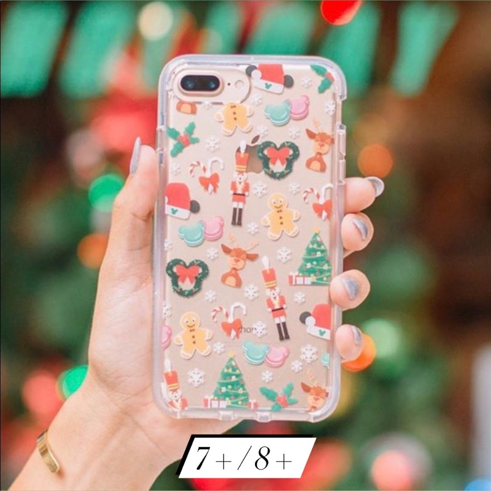 NEW Disneyland Christmas iPhone 7+/8+ pixie cases